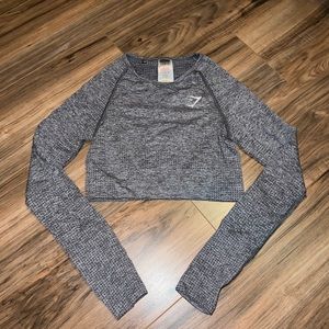 Gymshark long sleeve crop